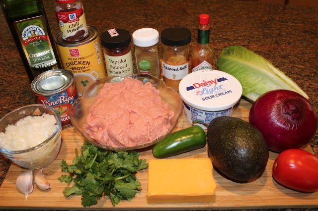 Kel's turkey taco lettuce boat ingredients